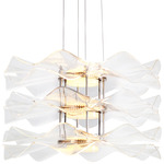 Vetrina Pendant - Light Gold / Clear