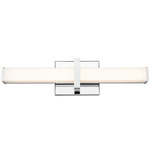Elon Bathroom Vanity Light - Chrome / Opal