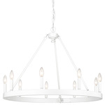 Alastair Chandelier - Matte White