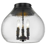 Ariella Flush Mount - Matte Black