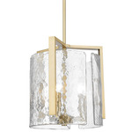 Aenon Pendant - Brushed Champagne Brass