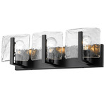 Aenon Bathroom Vanity Light - Matte Black