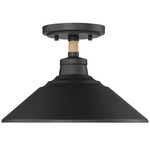 Journey Semi Flush Ceiling Light - Black