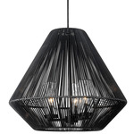 Valentina Outdoor Pendant - Natural Black