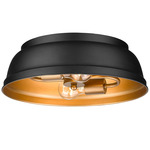 Rebel Ceiling Light Fixture - Matte Black