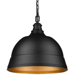 Rebel Pendant - Matte Black