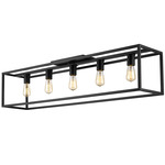 Wesson Linear Ceiling Light - Matte Black