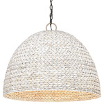 Rue Pendant - Matte Black / Painted Sweet Grass