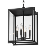 Tribeca Outdoor Pendant - Natural Black