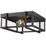 Tribeca Outdoor Ceiling Light - Natural Black