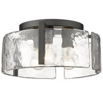Aenon Flush Mount - Matte Black