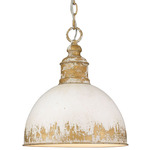 Alison Pendant - Vintage Gold / Antique Ivory
