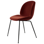 Beetle Upholstered Dining Chair - Black / Tempo 25