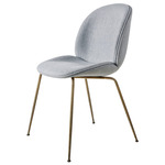 Beetle Upholstered Dining Chair - Antique Brass / Mode 02