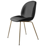 Beetle Upholstered Dining Chair - Antique Brass / Davenport 1112
