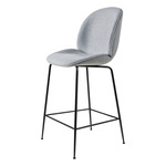 Beetle Upholstered Bar / Counter Chair - Black / Mode 02