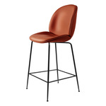 Beetle Upholstered Bar / Counter Chair - Black / Instill 35