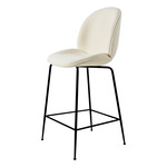 Beetle Upholstered Bar / Counter Chair - Black / Hearth 01