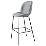 Beetle Upholstered Bar / Counter Chair - Black / Metaphor 19