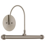 Slim Line LED Picture Light - Satin Nickel