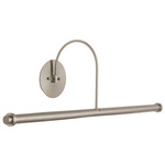 Slim Line LED Picture Light - Satin Nickel