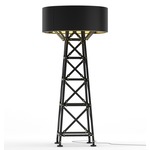 Construction Floor Lamp - Matte Black / Black