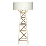 Construction Floor Lamp - Matte White / White