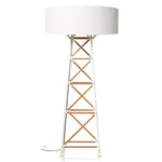 Construction Floor Lamp - Matte White / White