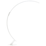 Kyudo Floor Lamp - White / Opal