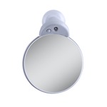 10x/5x Dual Sided LED Spot Light Mirror - Gray / Mirror