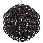 Giogali Pendant - Chrome / Black