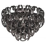 Giogali Ceiling Light - Chrome / Black