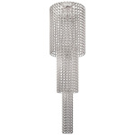 Giogali Cascading Ceiling Light - Chrome / Transparent