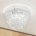 Minigiogali Ceiling Light - Chrome / Transparent