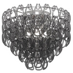 Minigiogali Ceiling Light - Chrome / Smoky