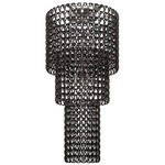 Minigiogali Cascading Ceiling Light - Chrome / Black