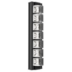Tessera Outdoor Wall Light - Textured Black / Tessera Orb Cast Glass