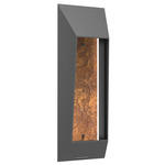 Nightfall Outdoor Dark Sky Wall Light - Argento Grey / Sienna Slate