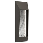 Nightfall Outdoor Dark Sky Wall Light - Statuary Bronze / Zebrano Marble