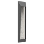 Nightfall Outdoor Dark Sky Wall Light - Argento Grey / Bianco Marble
