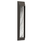Nightfall Outdoor Dark Sky Wall Light - Statuary Bronze / Zebrano Marble