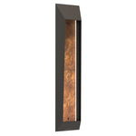 Nightfall Outdoor Dark Sky Wall Light - Statuary Bronze / Sienna Slate