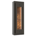 Twilight Outdoor Dark Sky Wall Light - Statuary Bronze / Sienna Slate
