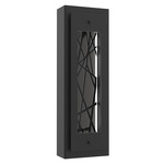 Twilight Outdoor Dark Sky Wall Light - Textured Black / Medium Mesh