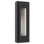 Twilight Outdoor Dark Sky Wall Light - Textured Black / Bianco Marble