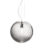 Bolle Pendant - Nickel / Crystal