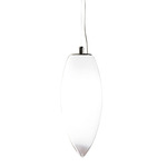 Baco Pendant - Nickel / White