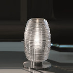 Damasco Table Lamp - Nickel / Crystal