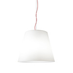 Amax Pendant - Chrome / White