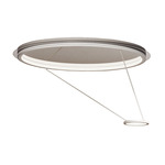 Loop Ceiling Light - Matte White / Mirror